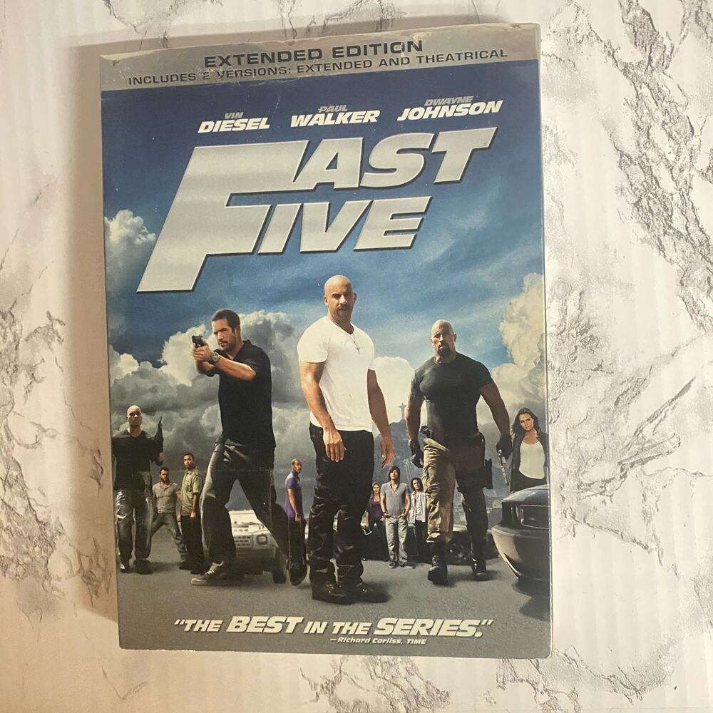 Fast Five (DVD, 2011, Rated/Unrated)